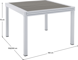 Zahradní rozkládací stůl DORIO